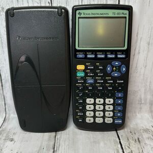 Texas Instruments TI-83 Plus Graphing Calculator Cover PARTS ONLY